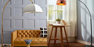 New Black Arc Floor Lamp — Elegant and Uplifting Your Home!
