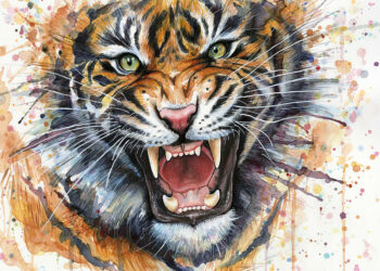 Learn how to paint a watercolor painting on your own in simple steps