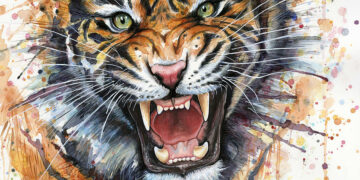 Learn how to paint a watercolor painting on your own in simple steps